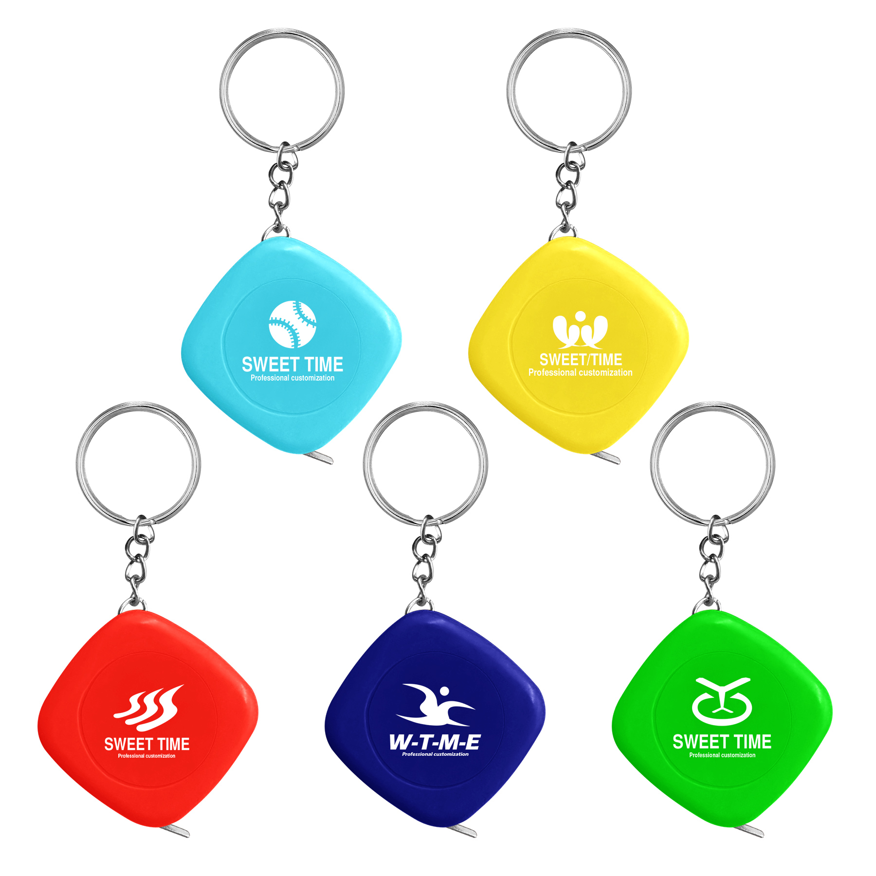 Measuring Tape Keychain 1