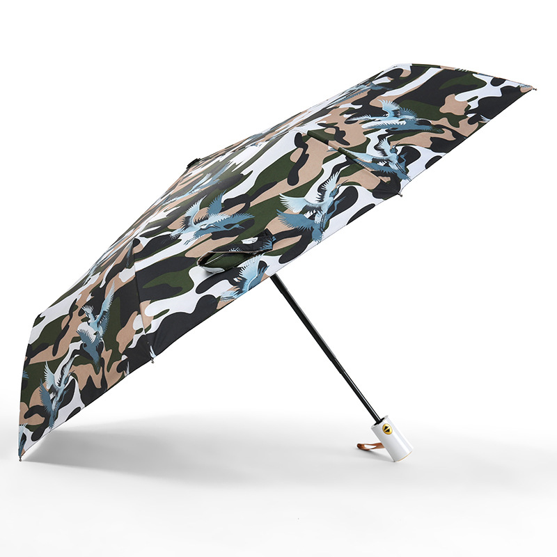Camouflage Folding Reverse Automatic Umbrella 10