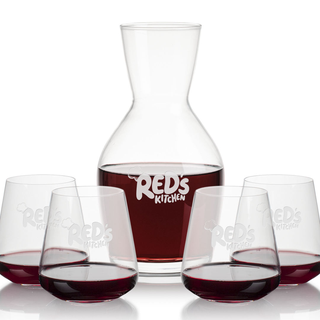 Westwood Carafe & Breckland Stemless 5