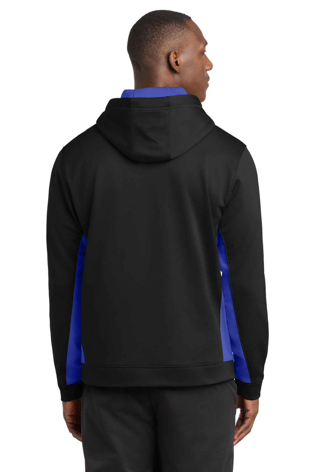 Sport-Tek Sport-Wick Fleece Colorblock Hooded Pullover. ST235 6