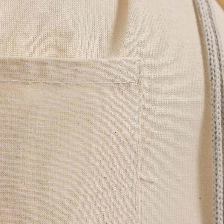 Palmcrest Pocket Laundry Bag, custom drawstring bag with logo imprint 8