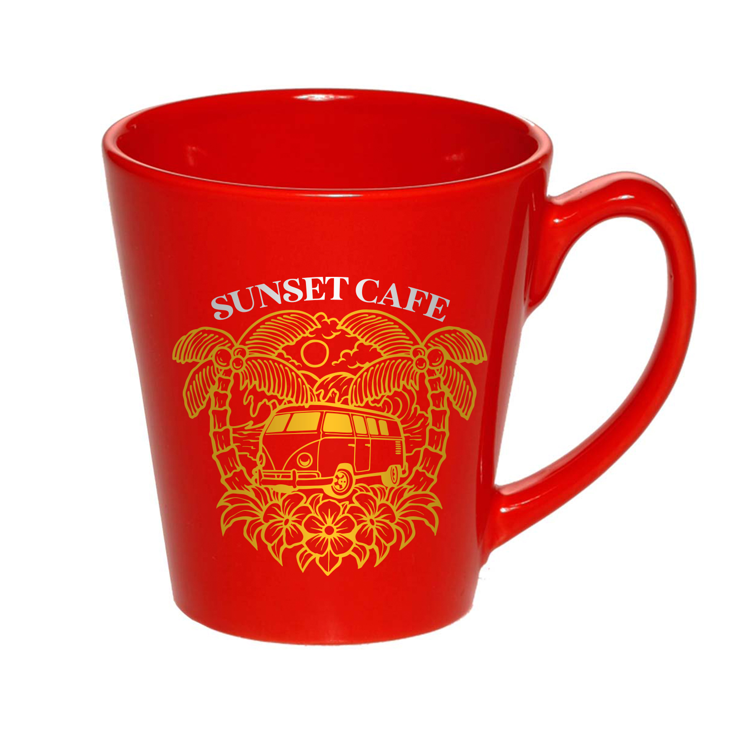 12 oz. Ceramic Lotta Latte Mug (2 Color Imprint) 5