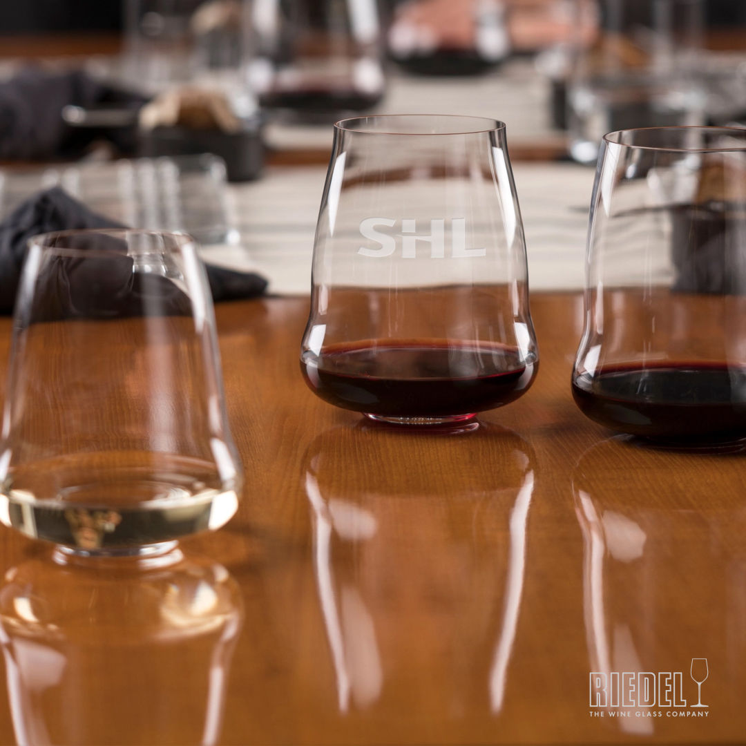 RIEDEL Wings Stemless Wine - Deep Etch 8