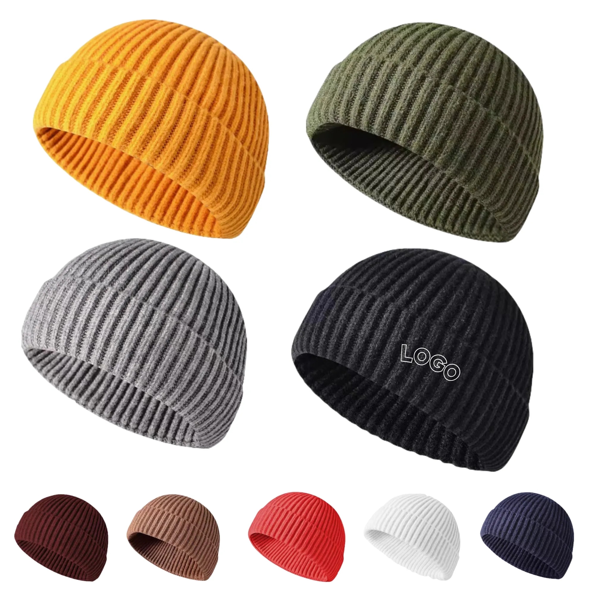 Winter Outdoor Warm Knit Beanie Skull Cap 2