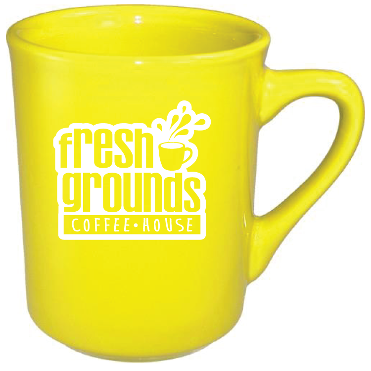 8 5 oz Yellow Toledo Mug