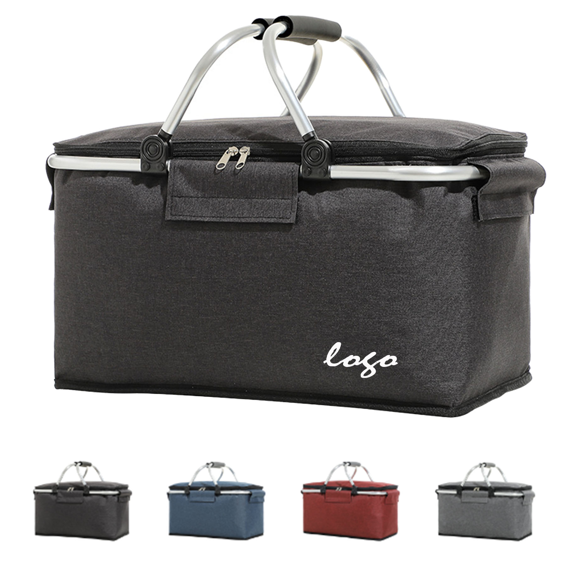 Large Insulated Portable Picnic Lunch Bag 5