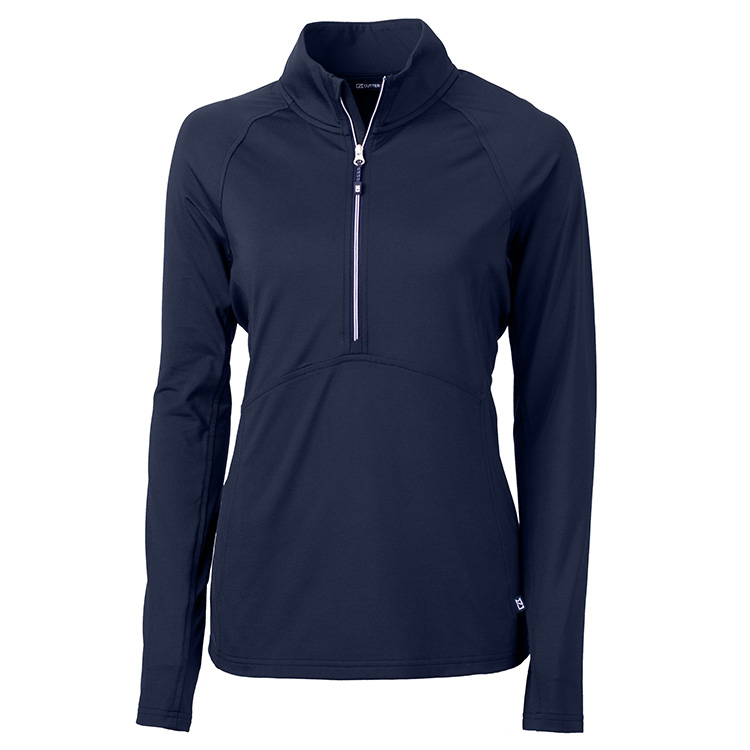 Cutter & Buck Ladies Adapt Eco Knit Stretch Pullover 12