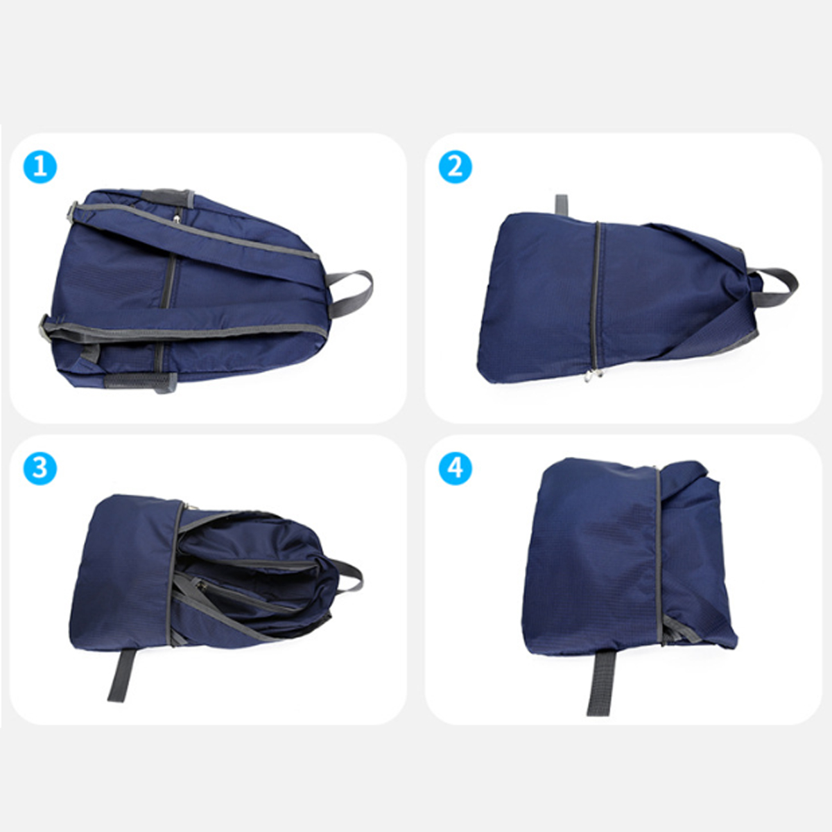 20L Foldable Lightweight Backpack with Water Resistant Bags 4