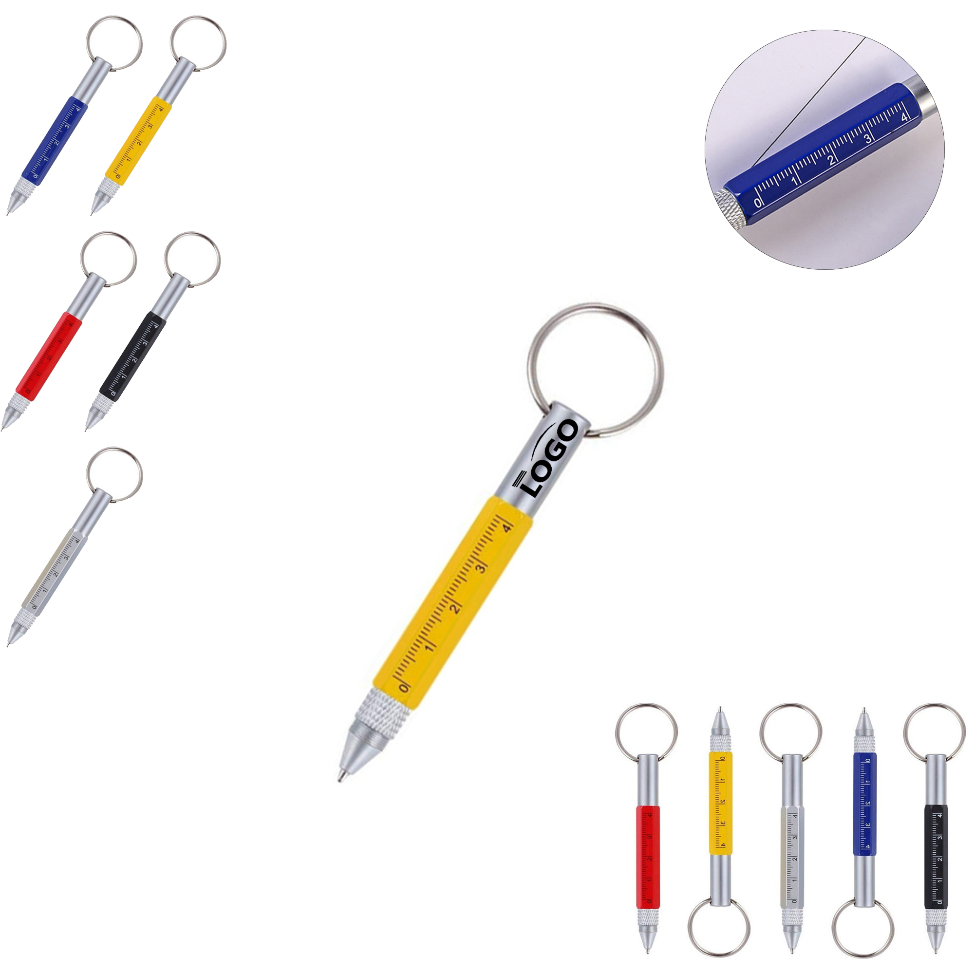 6 in 1 Multifunctional Tool Pen With Your Brand 1