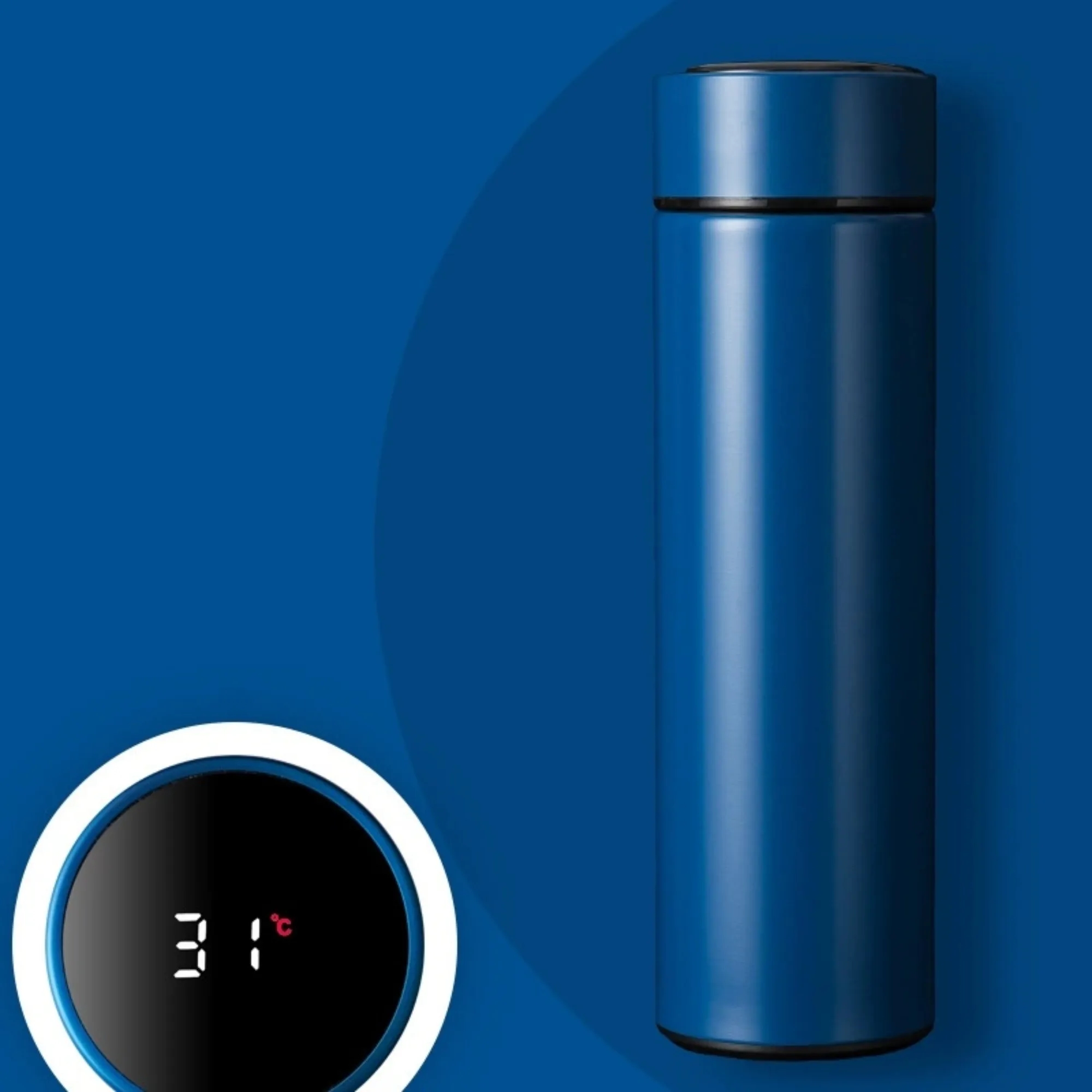 16 OZ Stainless Steel Smart Thermos Cup with LED Temperature 1