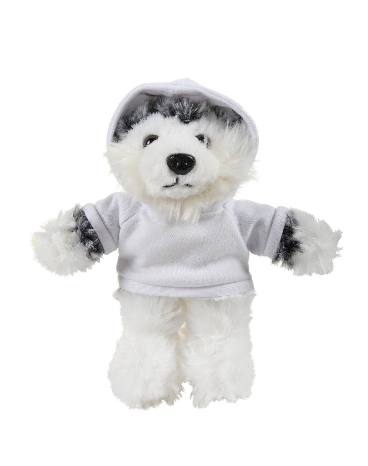 soft plush Husky with hoodie 12