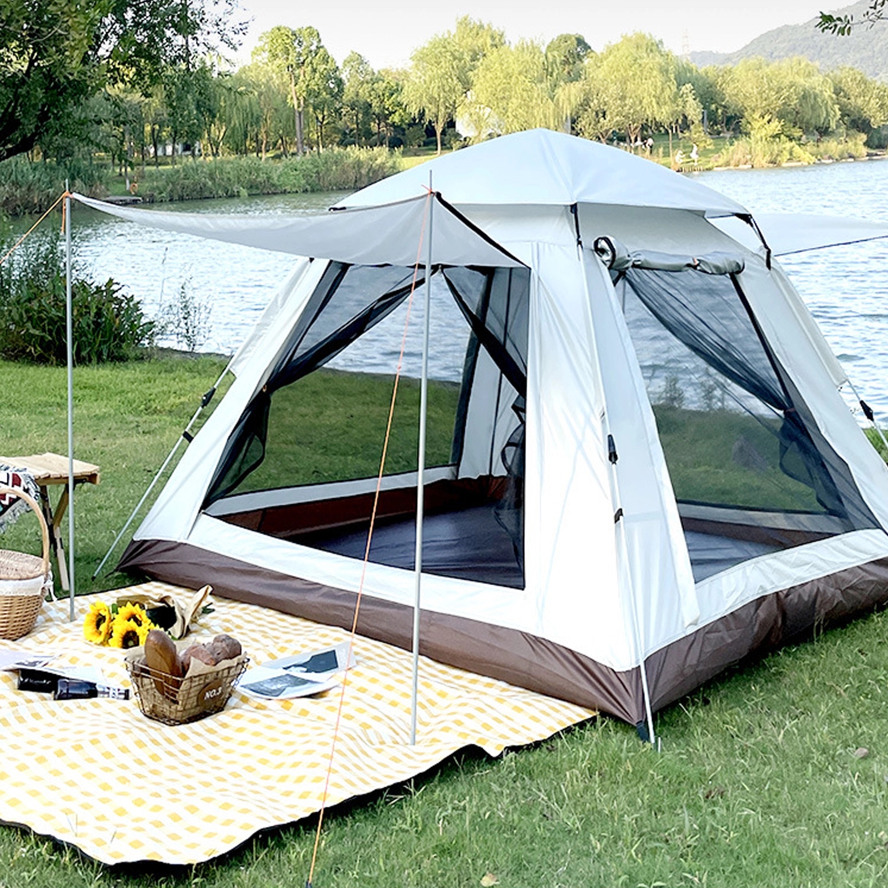 Outdoor Camping Fully Automatic Tent 3
