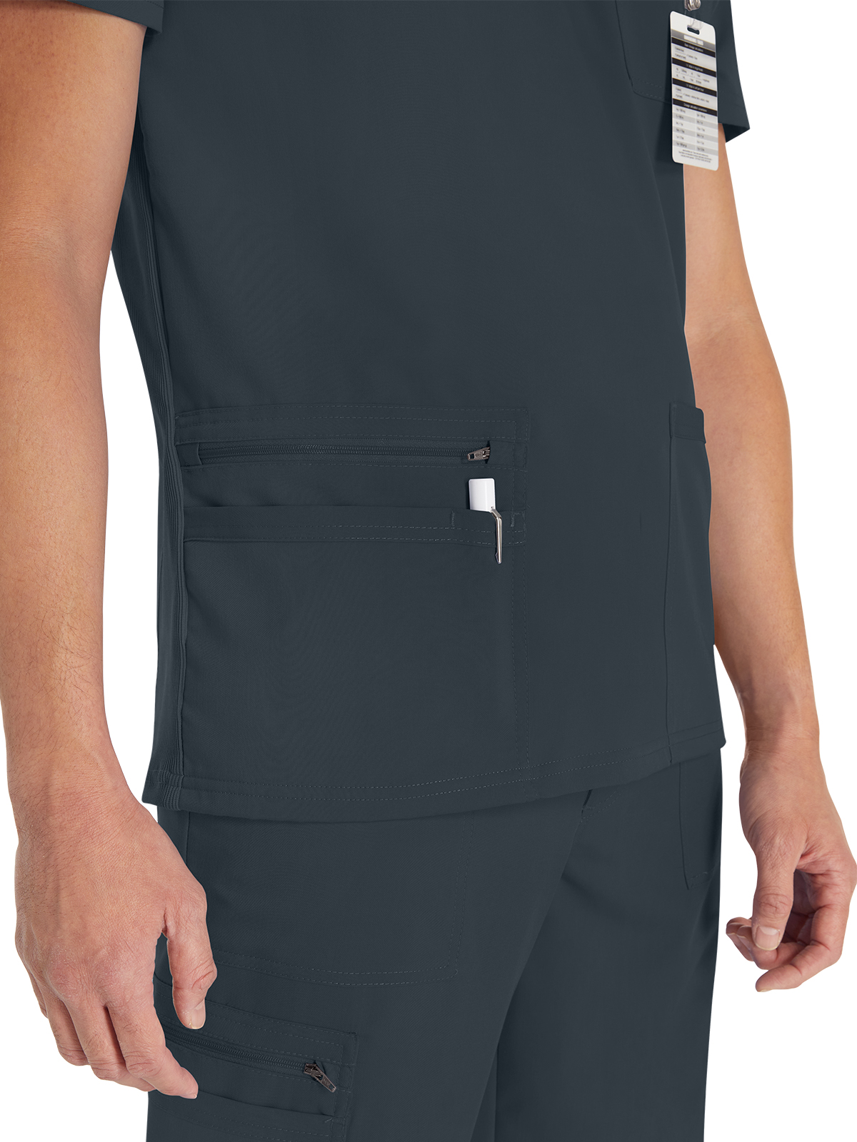 Dickies Medical - Balance - Men's 4-Pocket V-Neck Top 19
