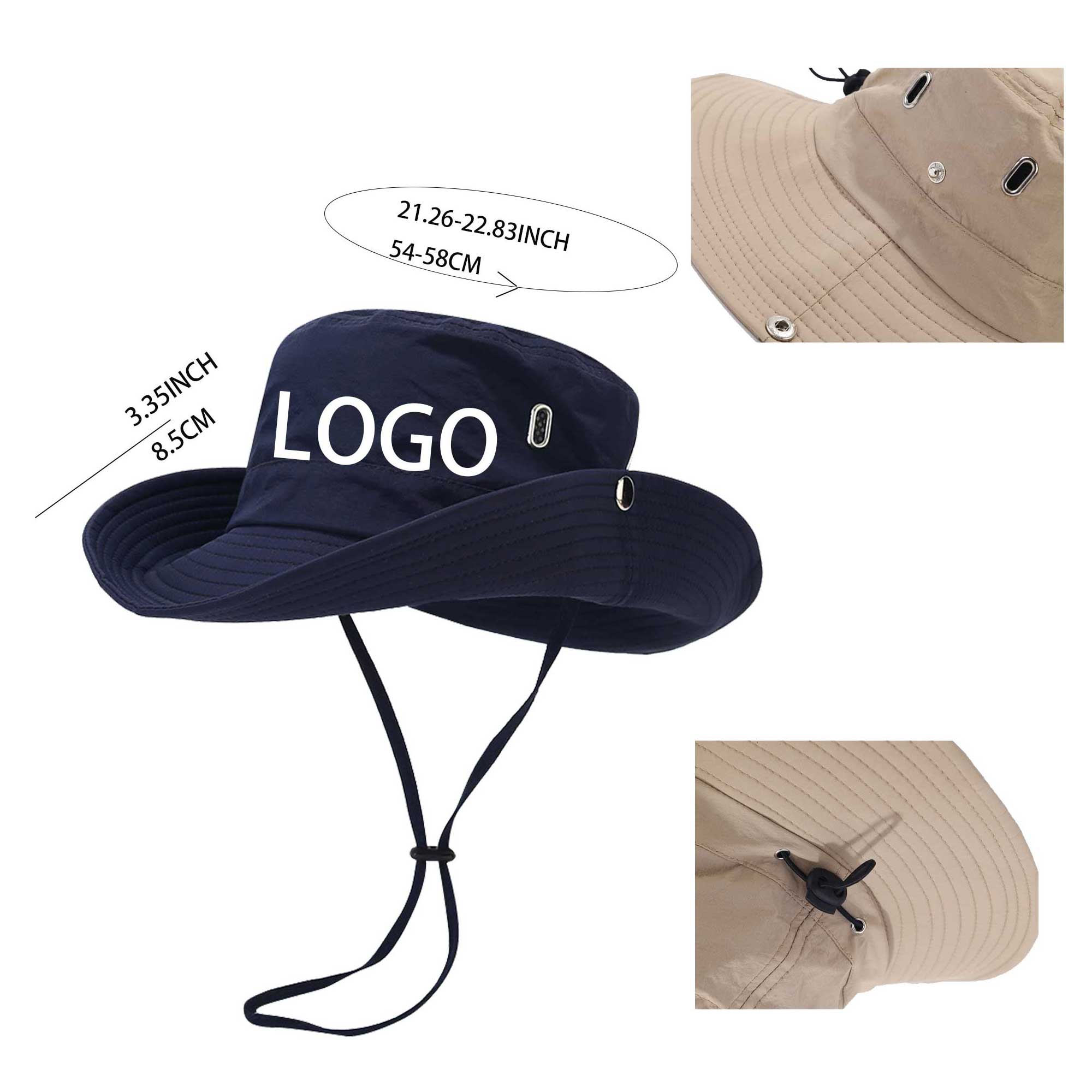 Unisex Sun Protection Hat with Quick-Drying and Waterproof Features 2