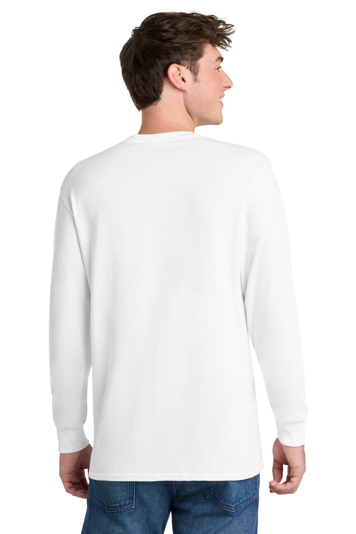 Port & Co Tall Long Sleeve Core Blend Tee. PC55LST 55