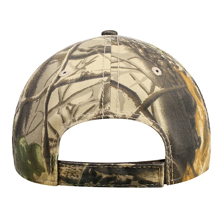 OTTO CAP® Camouflage 6 Panel Low Profile Baseball Cap 22