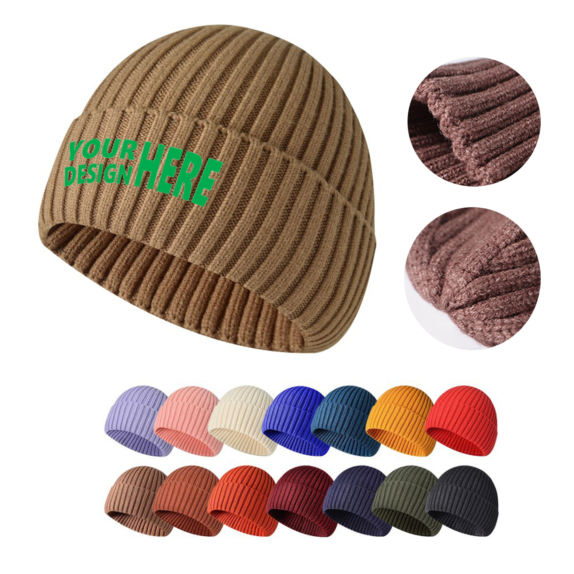 Autumn And Winter Men's And Women's Knitted Hats 1