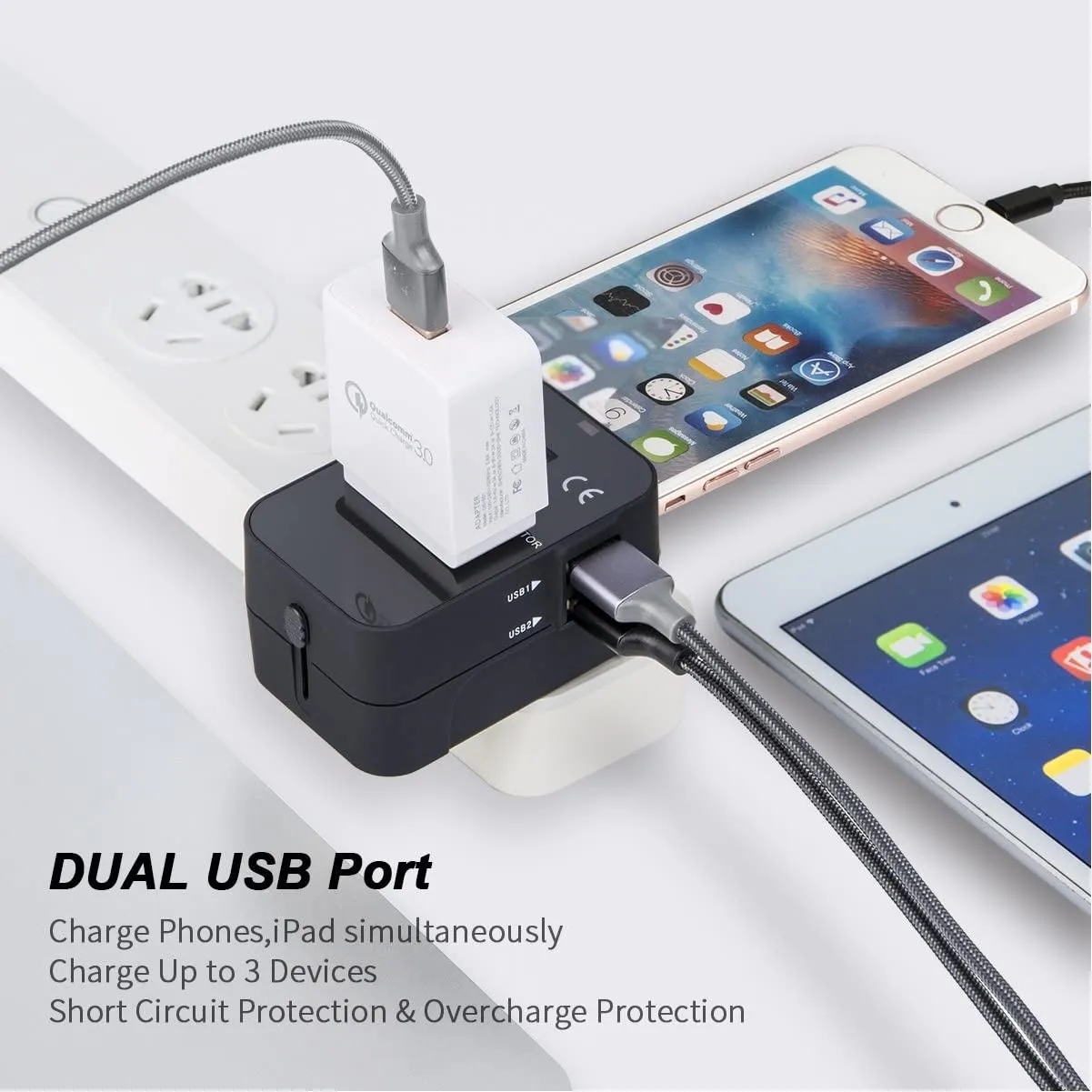 Worldwide All in One Universal Travel Adaptor 3