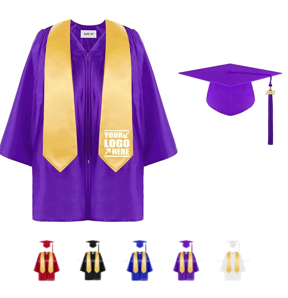 Preschool And Kindergarten Graduation Cap,Gown,Tassel Sets 1