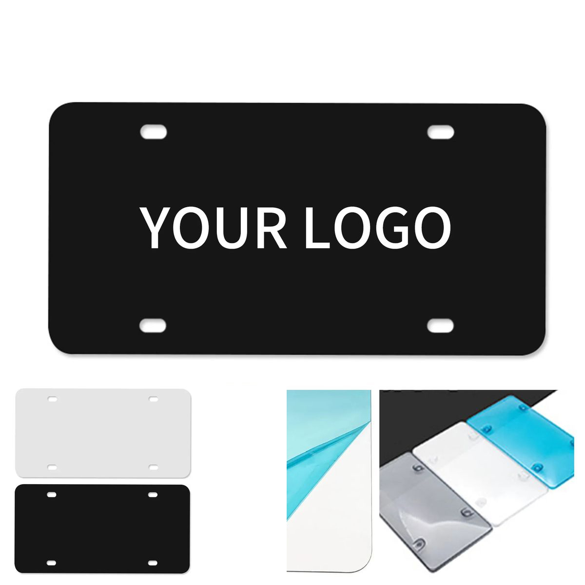 Blank Metal License Plate For Personalization 4