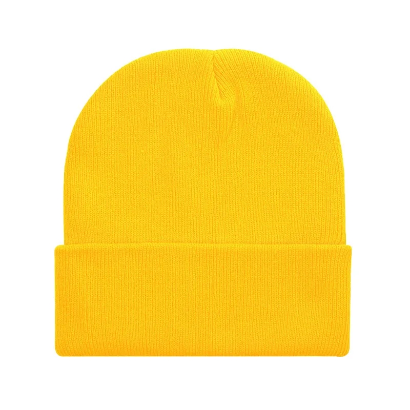 Fluorescent Winter Knit Beanie Hat 6