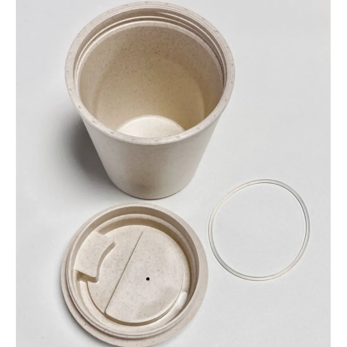 11oz Coffee Ground Wheat Straw Water Coffee Cup 2