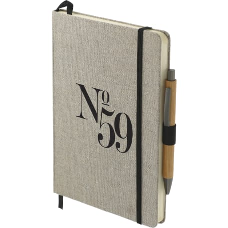 5.5" x 8.5" Recycled Cotton Bound Journal Set 7