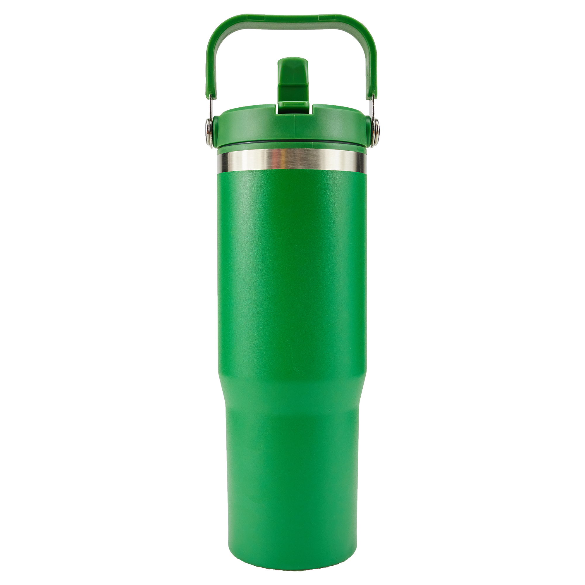 Glacier 30oz Hybrid Travel Tumbler with Handle & Straw