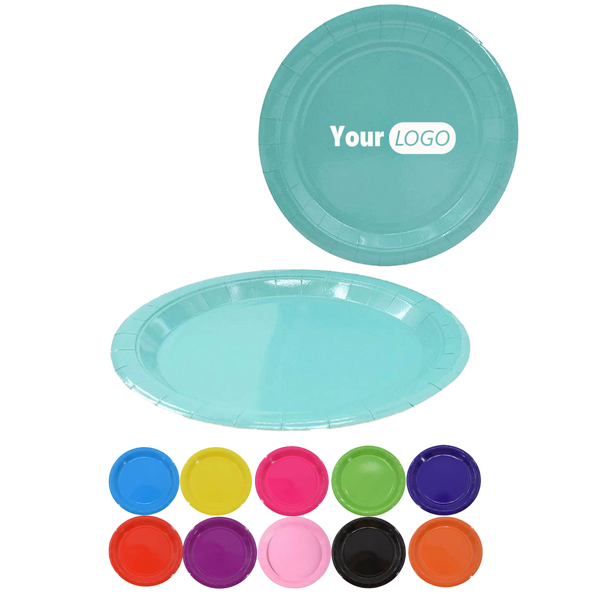 Colorful Party Paper Plates 2