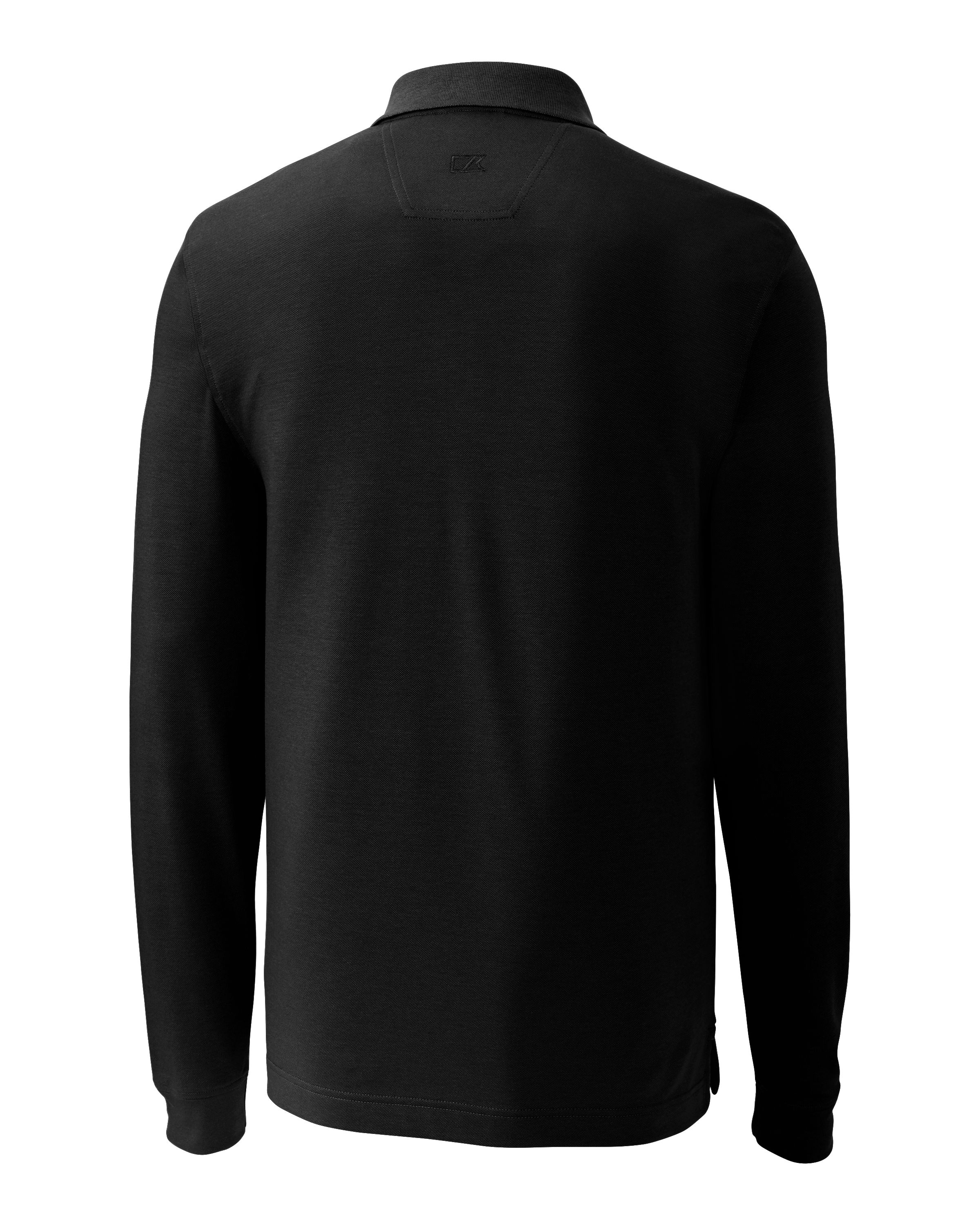 Cutter & Buck Advantage Recycled Cotton-Blend Pique Mens Long Sleeve Polo 6