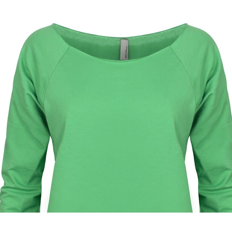 Next Level Apparel Ladies' French Terry 3/4-Sleeve Raglan 12