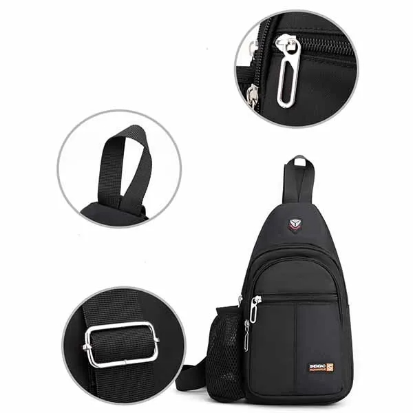 Sling Backpack With Earphone Hole 4