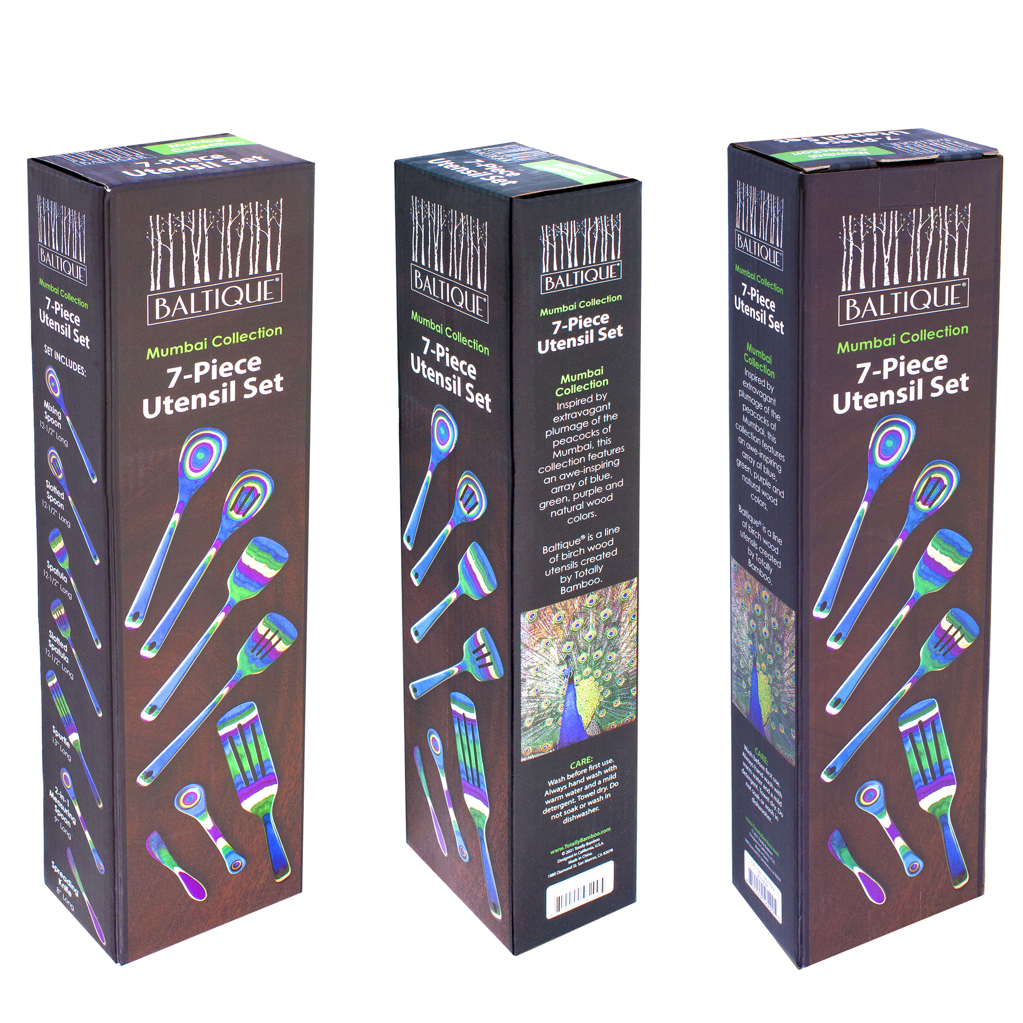 Baltique® Mumbai Collection 7-Piece Cooking Utensil Set 6