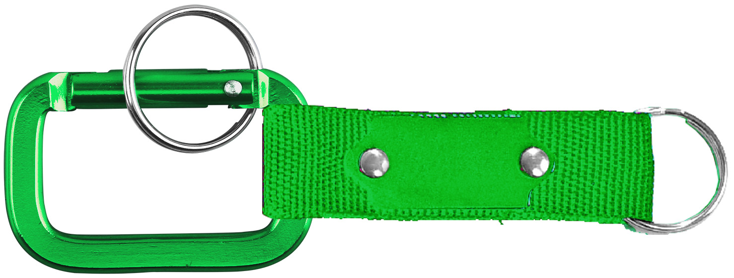 Square Shaped Carabiner with Strap and Plate 5