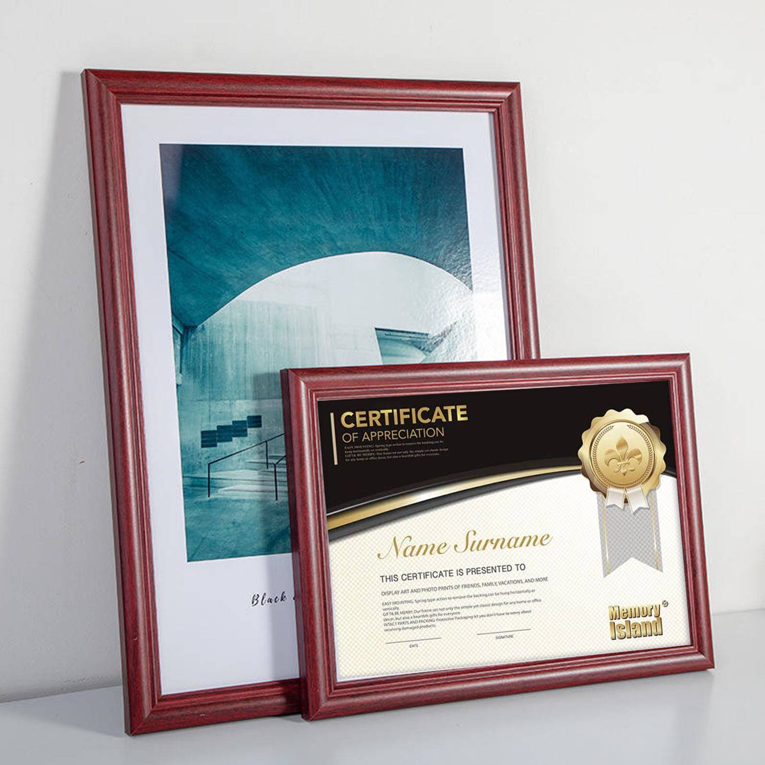 Bamboo Certificate Holder 3