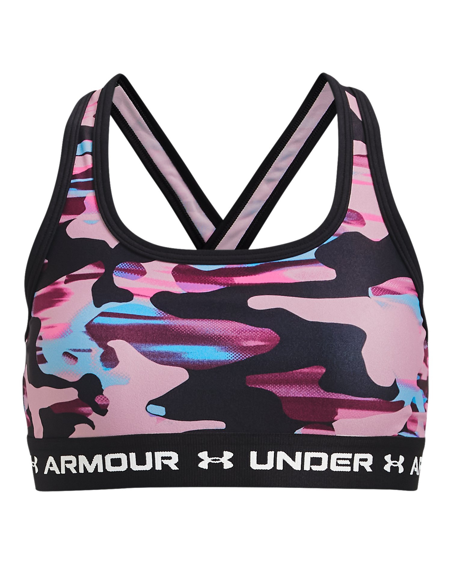 UA Crossback Printed Girls' Sports Bra 9
