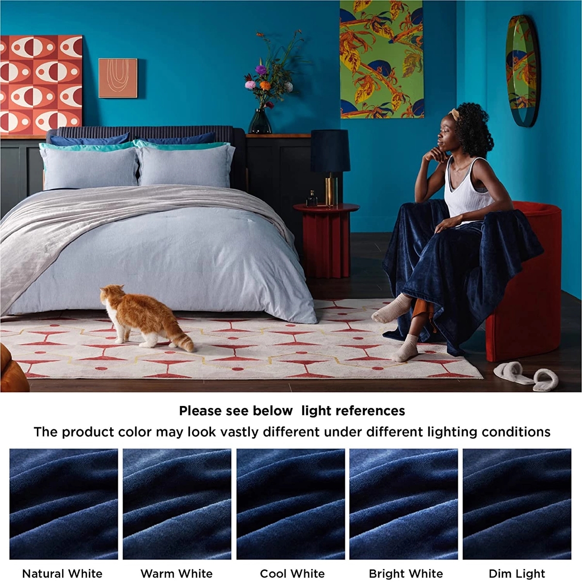 47" X 79" Fleece Blanket 5