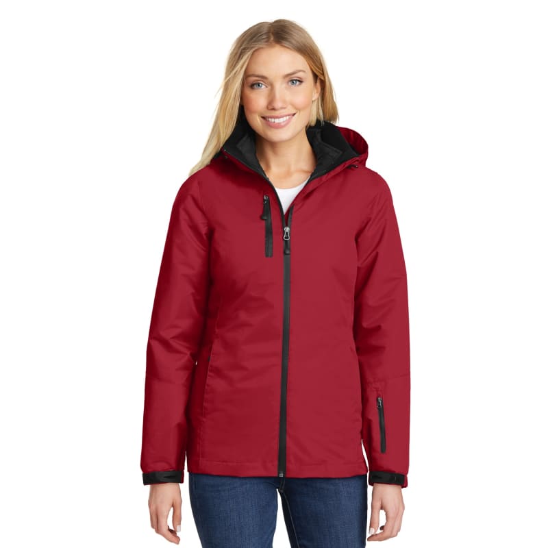 Port Authority Women's Vortex Waterproof 3-in-1 Jacket. 25