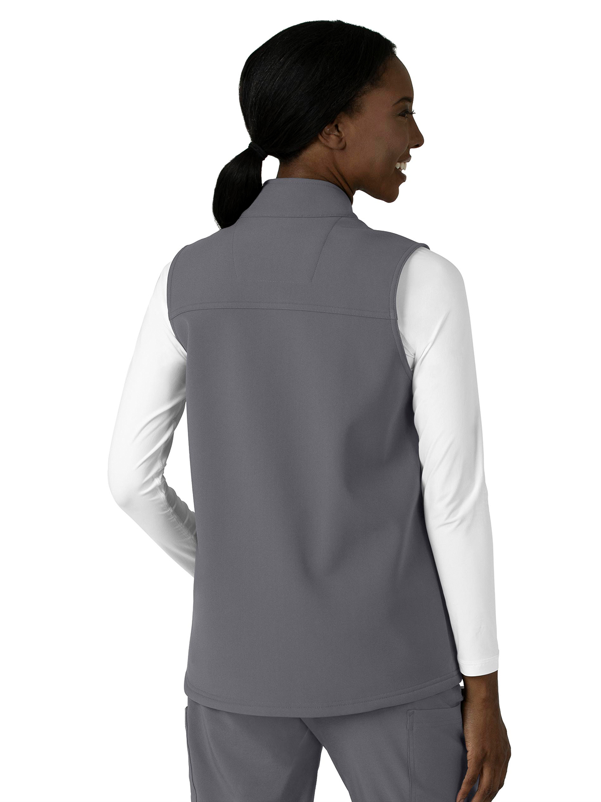 Carhartt Scrubs - Rugged Flex Peak - Women's Four-Pocket Bonded Fleece Vest 5