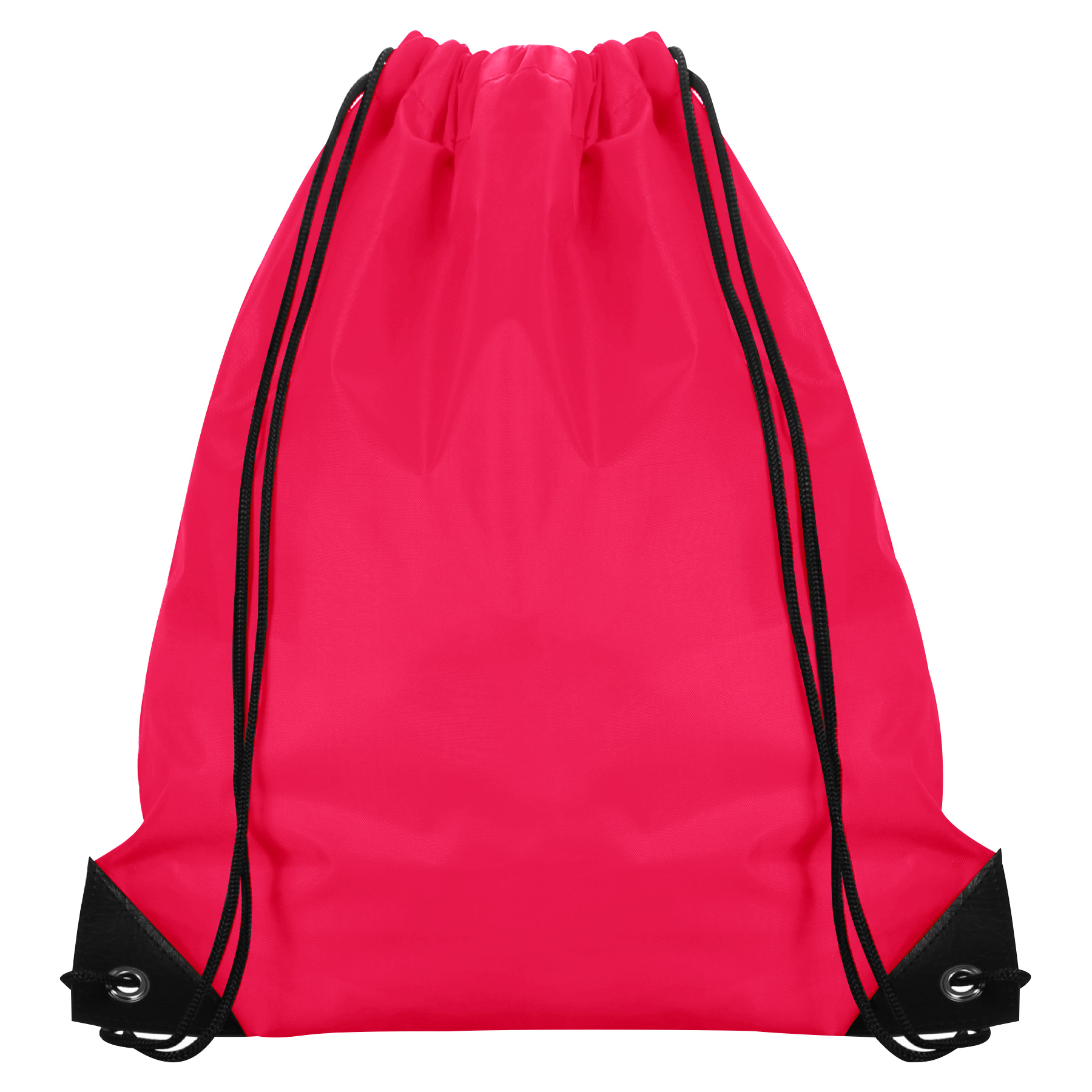 210D Polyester Drawstring Backpack With PU Corners 21