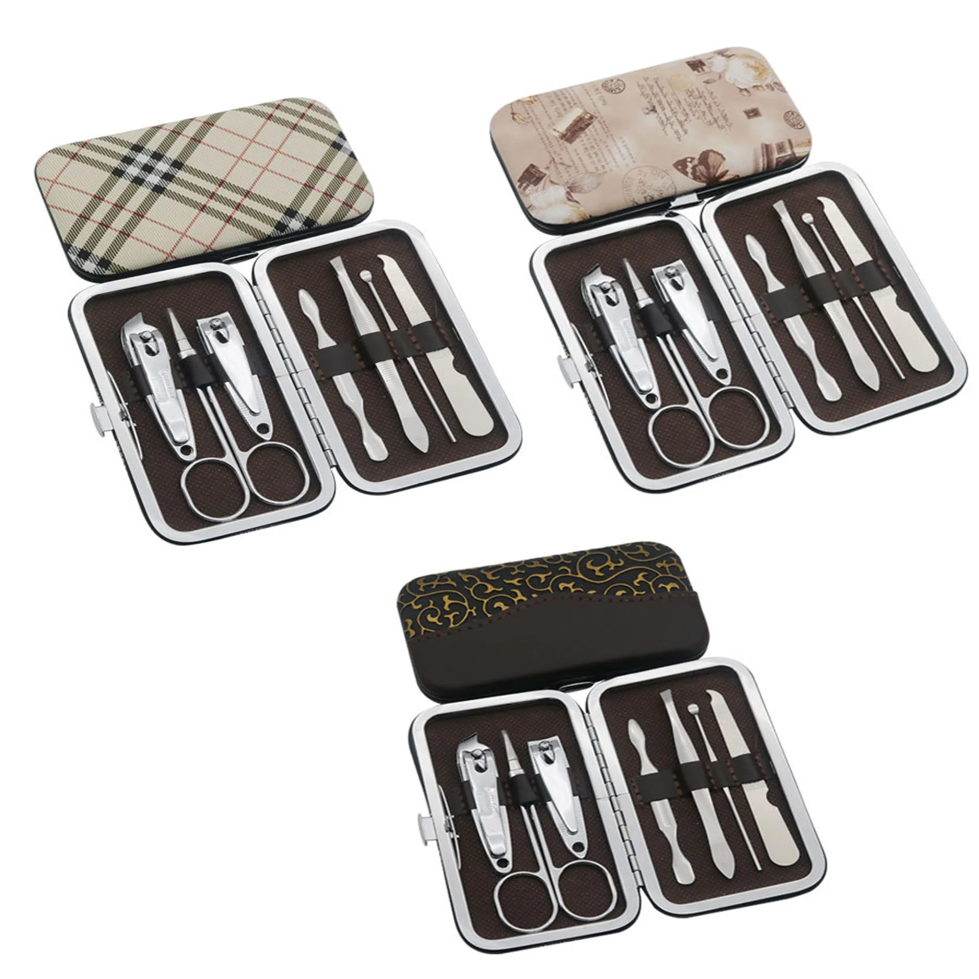 Stainless Steel Nail Clipper Manicure Set Pedicure Kit 3