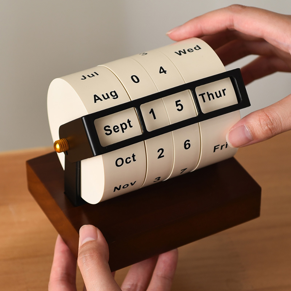 Rotary Perpetual Desk Calendar 1