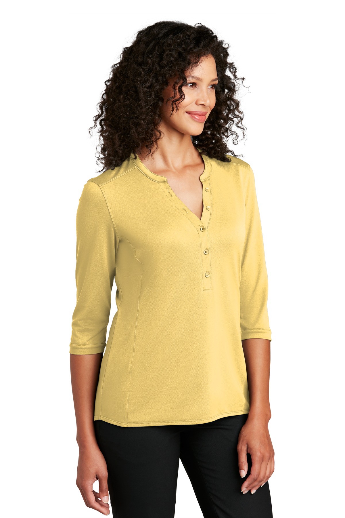 Port Authority Women's UV Choice Pique Henley LK750 28