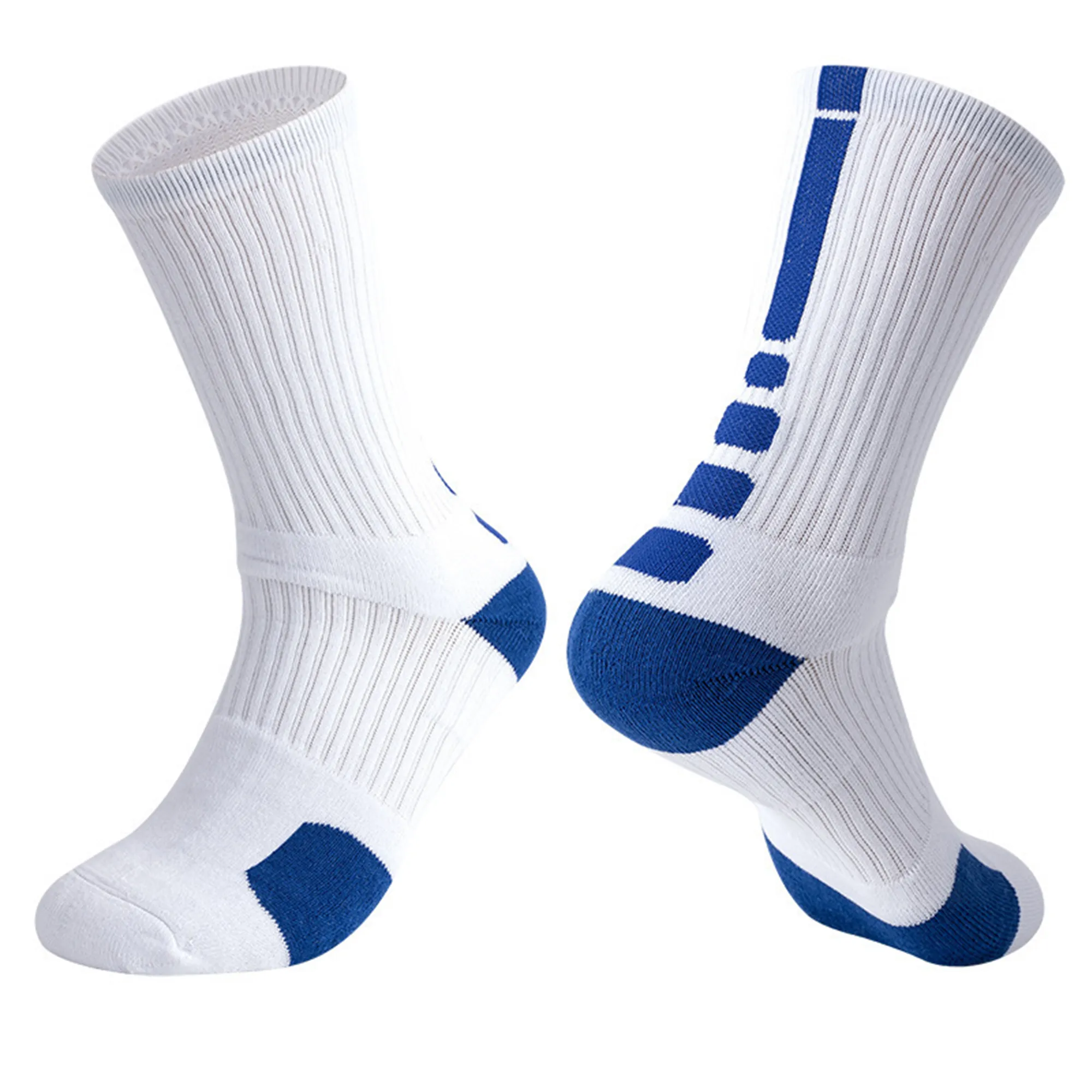 MOQ 50 Towel Bottom Elite Basketball Crew Socks 7