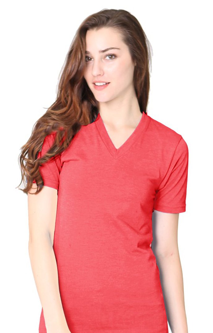 Unisex 50/50 Blend V-Neck 3