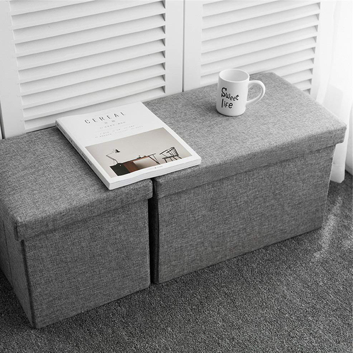 Foldable Storage Small Seat 3