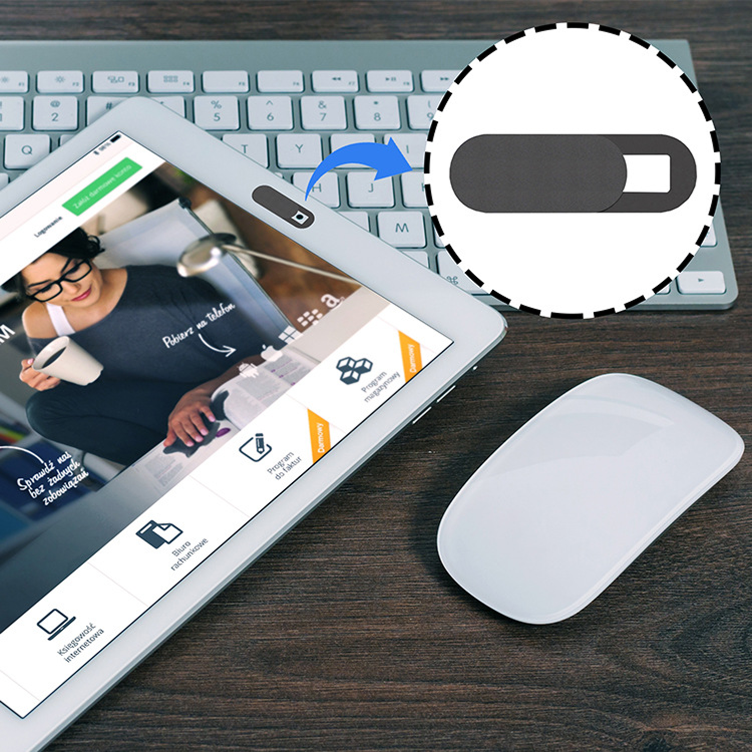 Plastic Webcam Cover 2