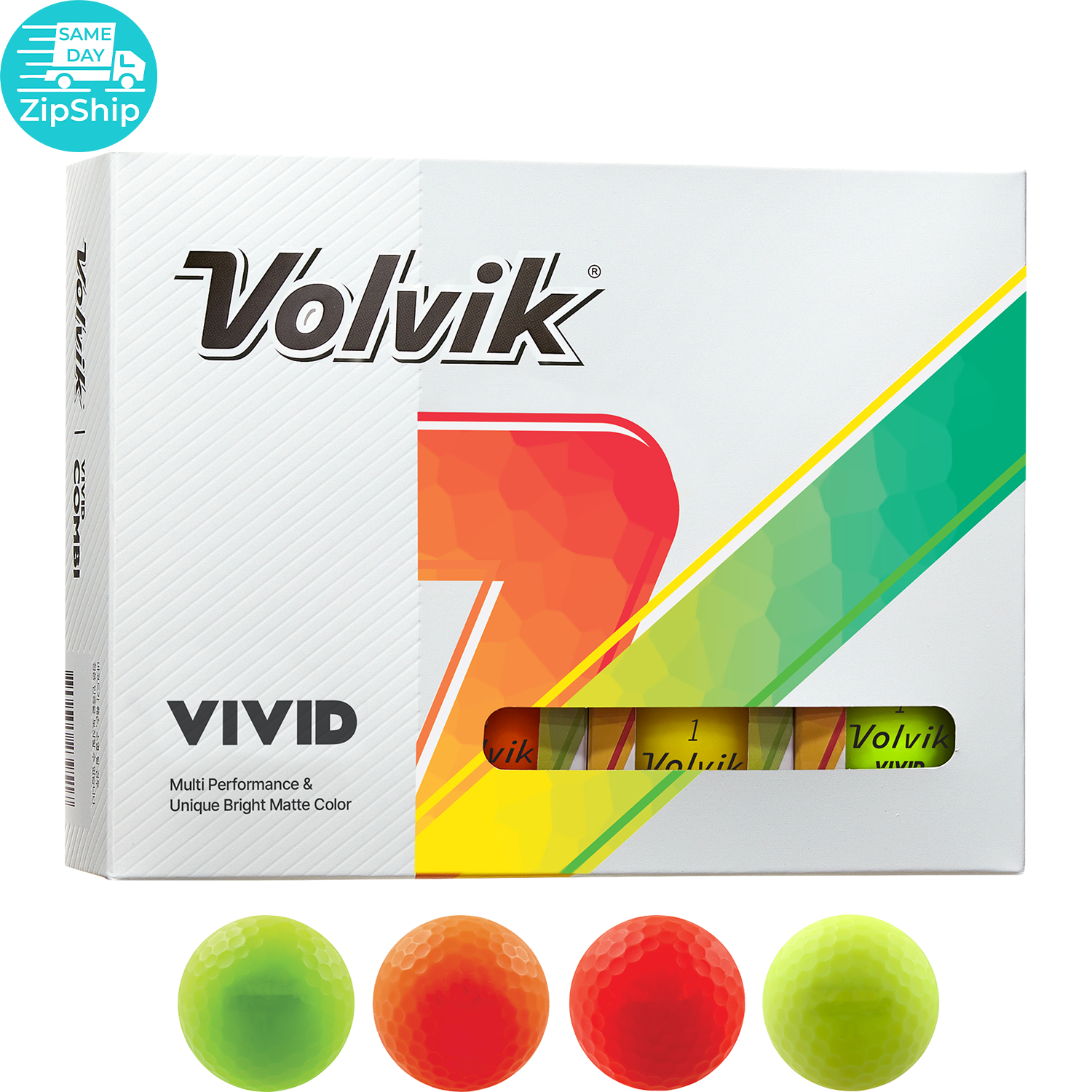 Volvik Vivid Golf Ball 1