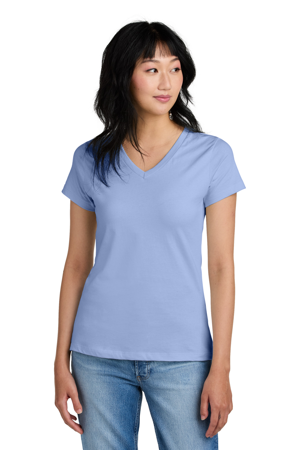 District® Women's Perfect Weight V-Neck Tee 69