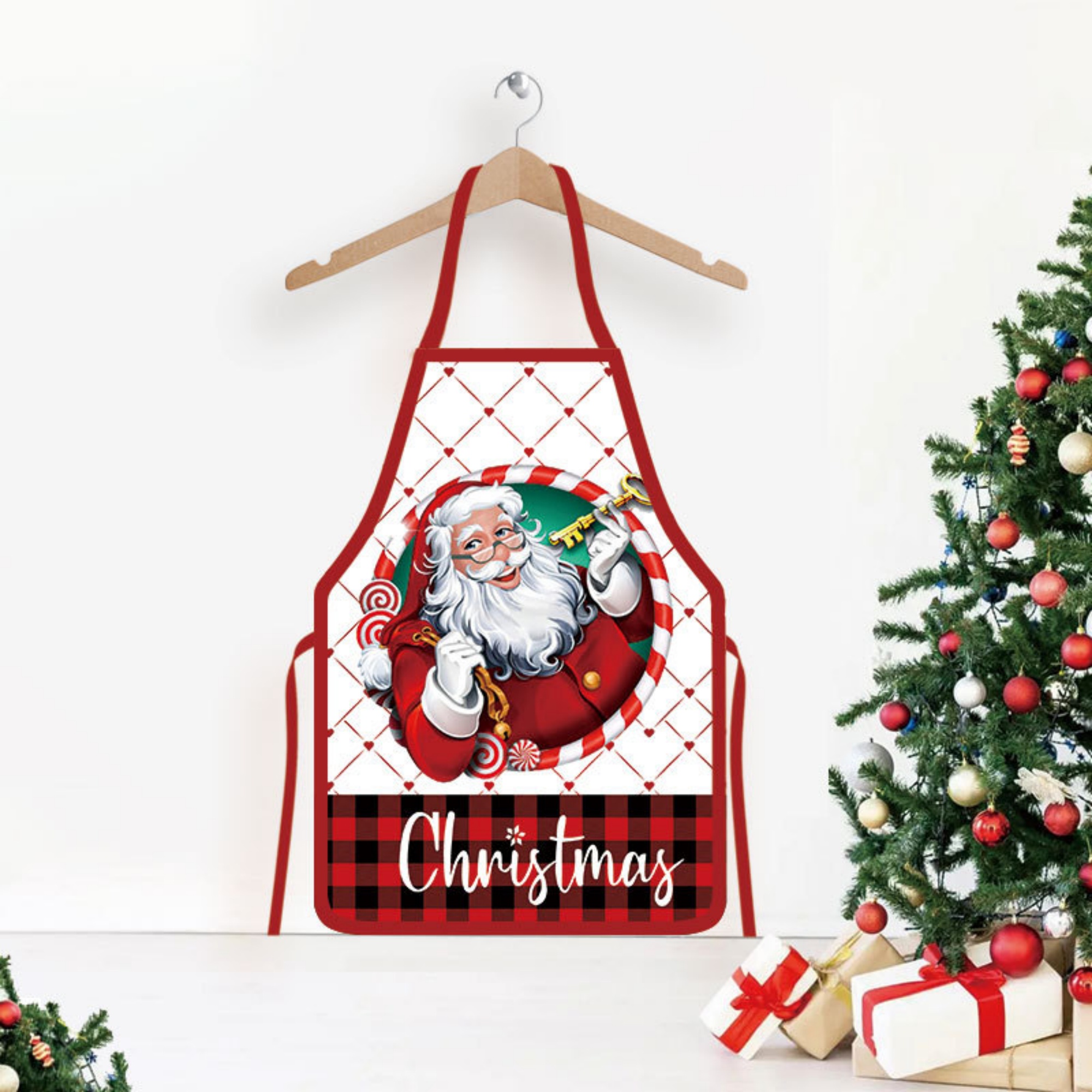 Christmas Pattern Apron 9